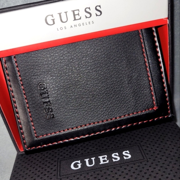 Guess Front Pocket Trifold Wallet - Picture 1 of 15